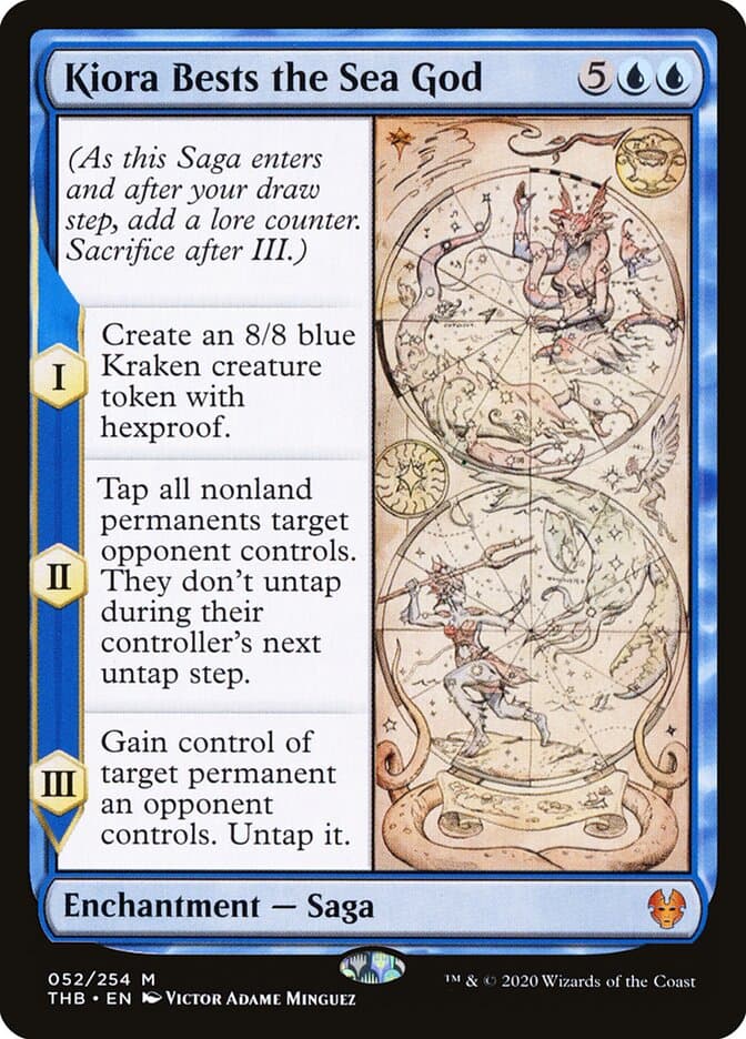 Kiora Bests the Sea God — Theros Beyond Death