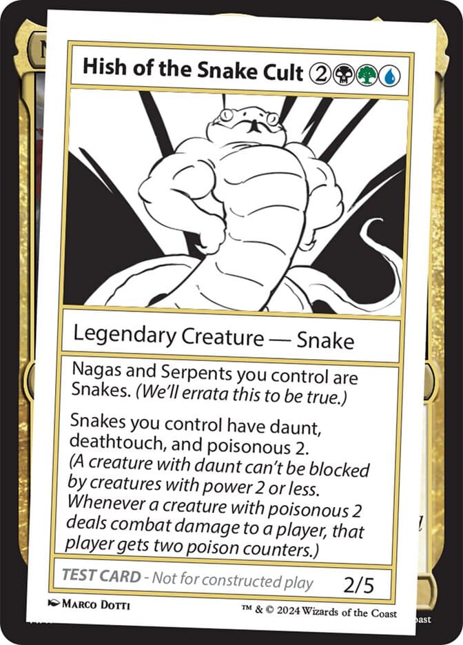Hish of the Snake Cult — Mystery Booster 2