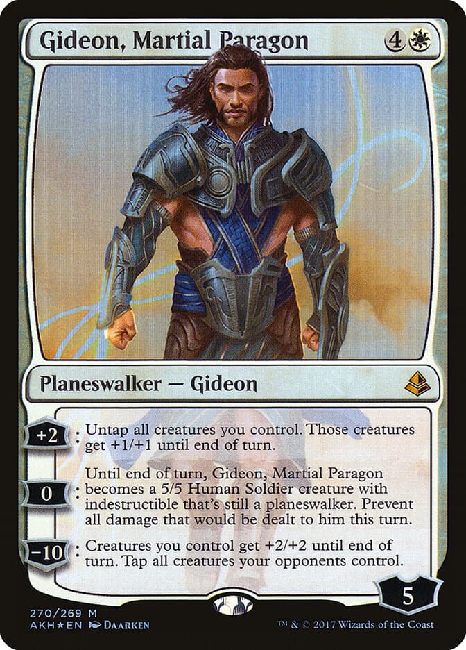 Gideon, Martial Paragon — Amonkhet
