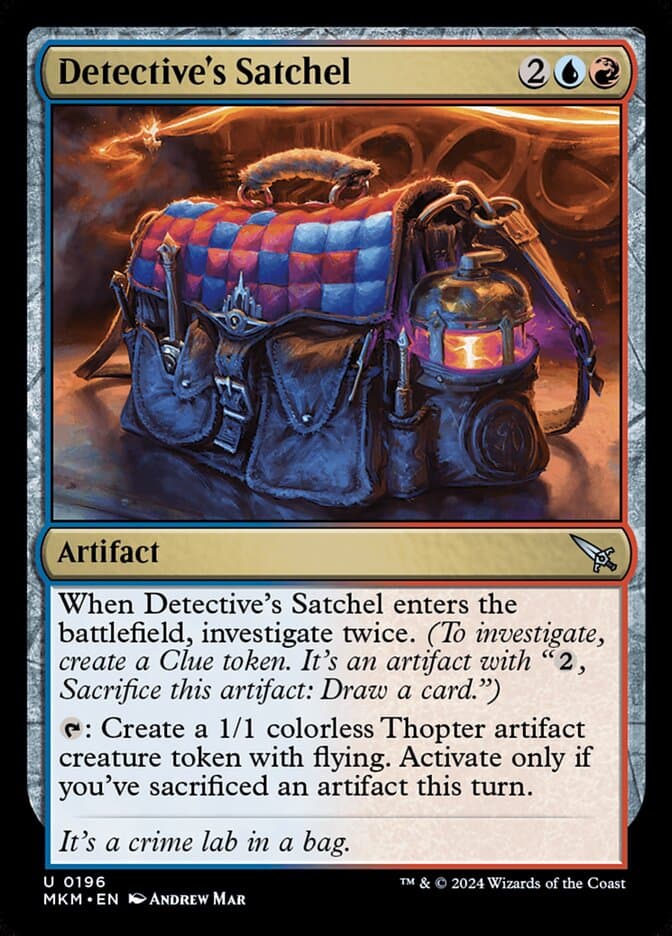 Detective's Satchel — Murders at Karlov Manor