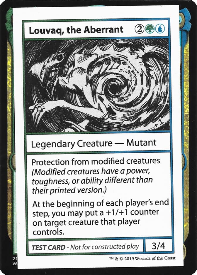 Louvaq, the Aberrant — Mystery Booster Playtest Cards 2021