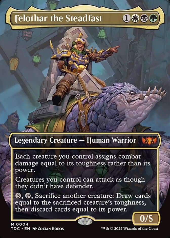Felothar the Steadfast — Tarkir: Dragonstorm Commander