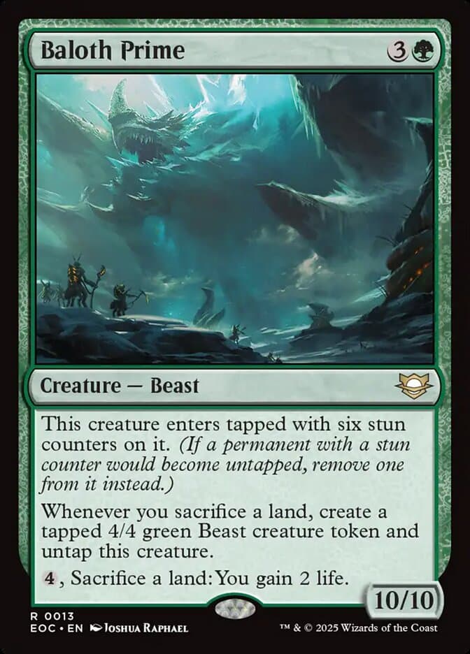 Baloth Prime — Edge of Eternities Commander