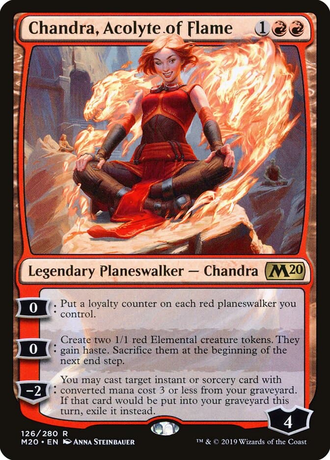 Chandra, Acolyte of Flame — Core Set 2020