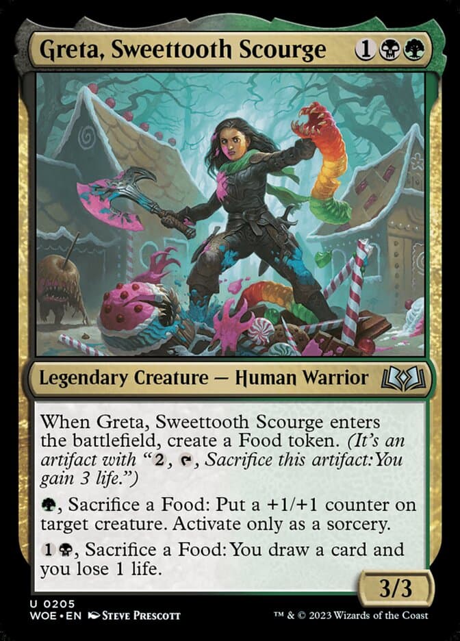 Greta, Sweettooth Scourge — Wilds of Eldraine