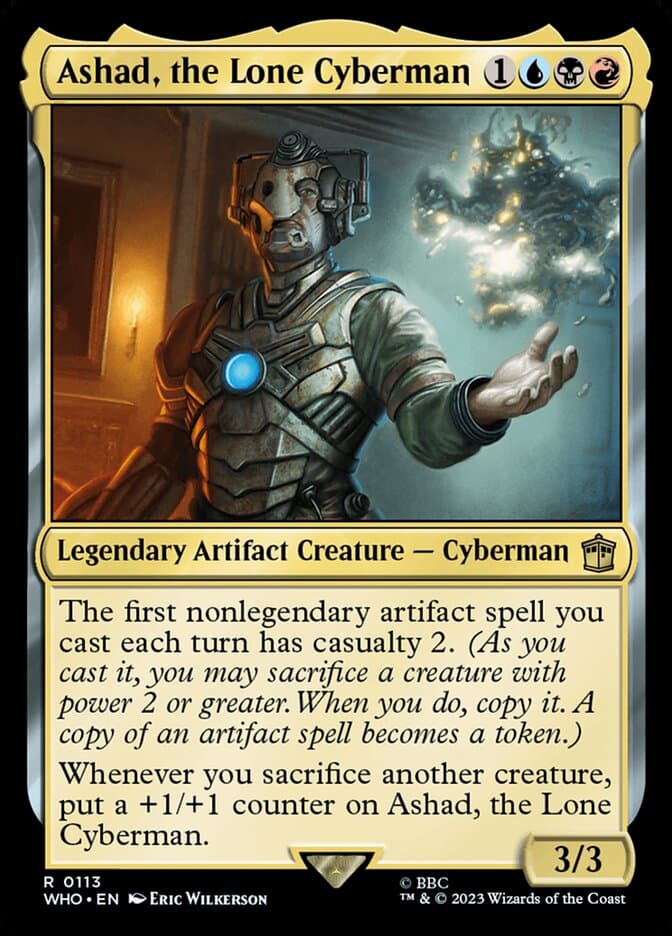 Ashad, the Lone Cyberman — Doctor Who