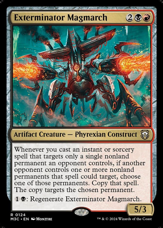 Exterminator Magmarch — Modern Horizons 3 Commander