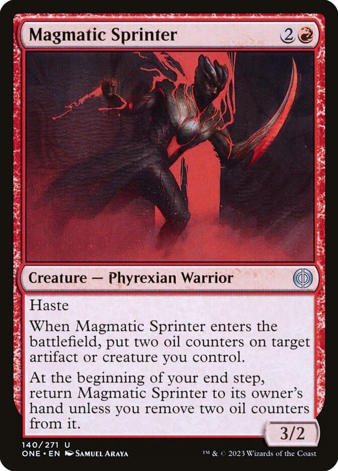Magmatic Sprinter — Phyrexia: All Will Be One