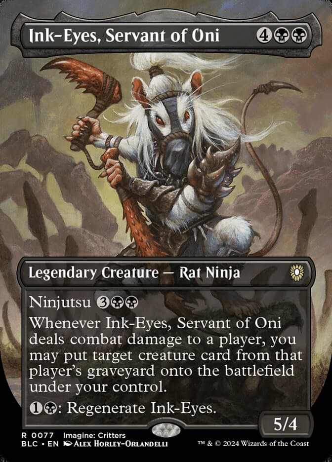 Ink-Eyes, Servant of Oni — Bloomburrow Commander