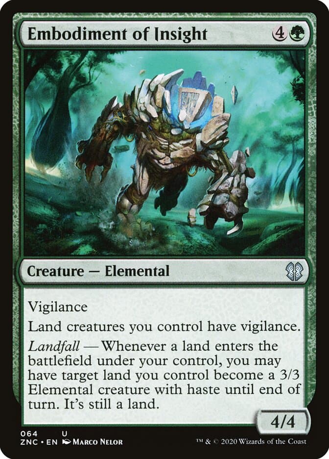 Embodiment of Insight — Zendikar Rising Commander