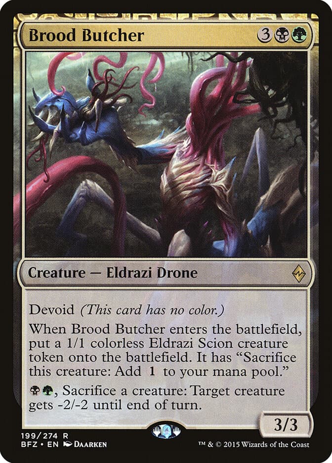 Brood Butcher — Battle for Zendikar