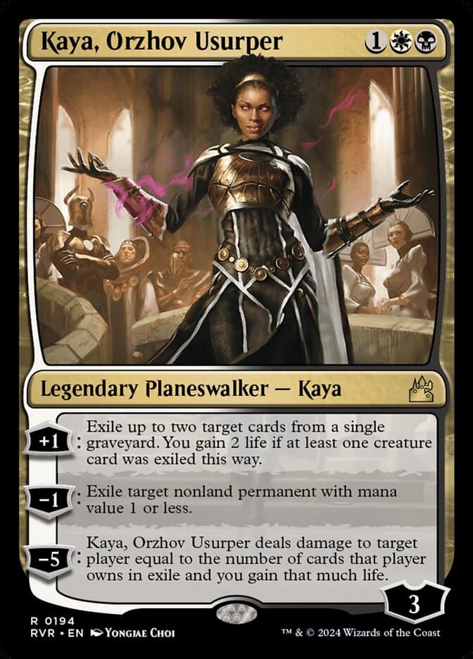 Kaya, Orzhov Usurper — Ravnica Remastered