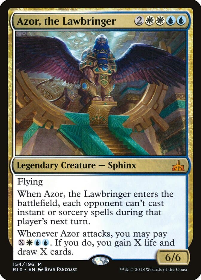 Azor, the Lawbringer — Rivals of Ixalan