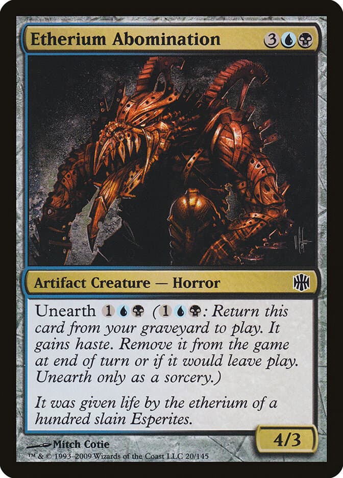Etherium Abomination — Alara Reborn