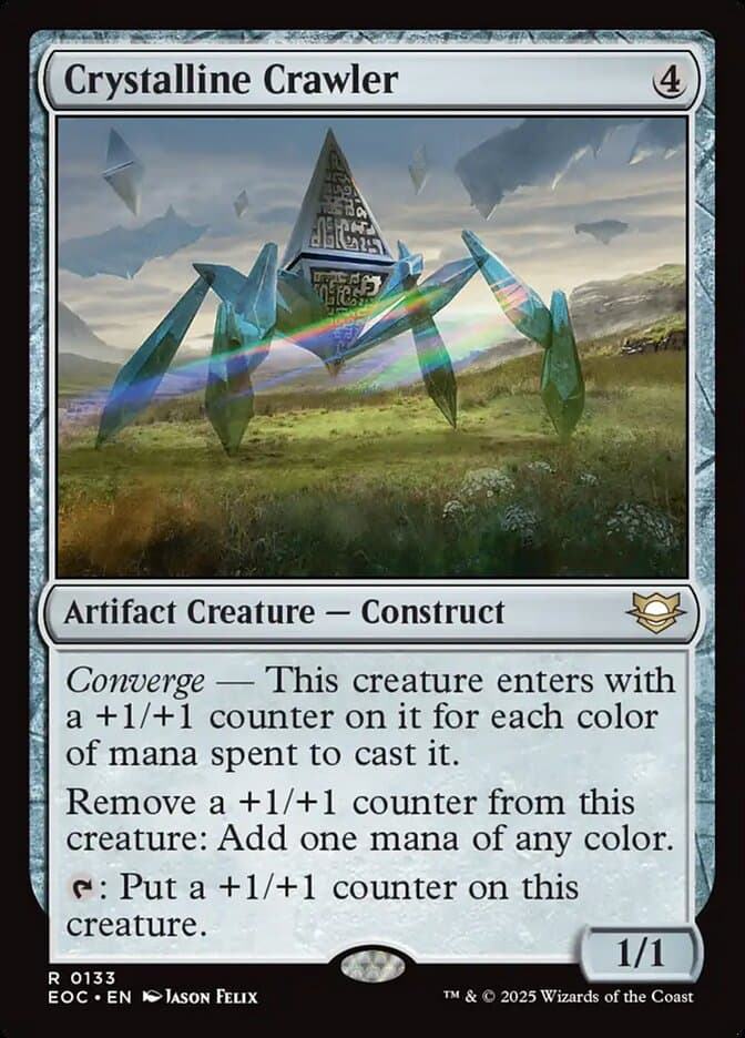 Crystalline Crawler — Edge of Eternities Commander