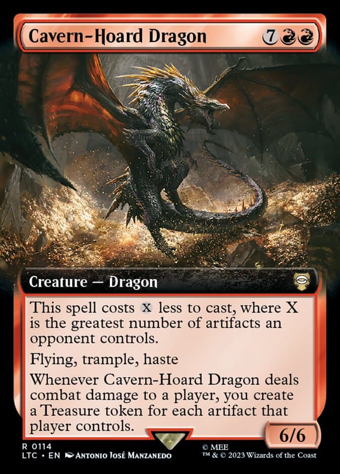 Cavern-Hoard Dragon — Tales of Middle-earth Commander
