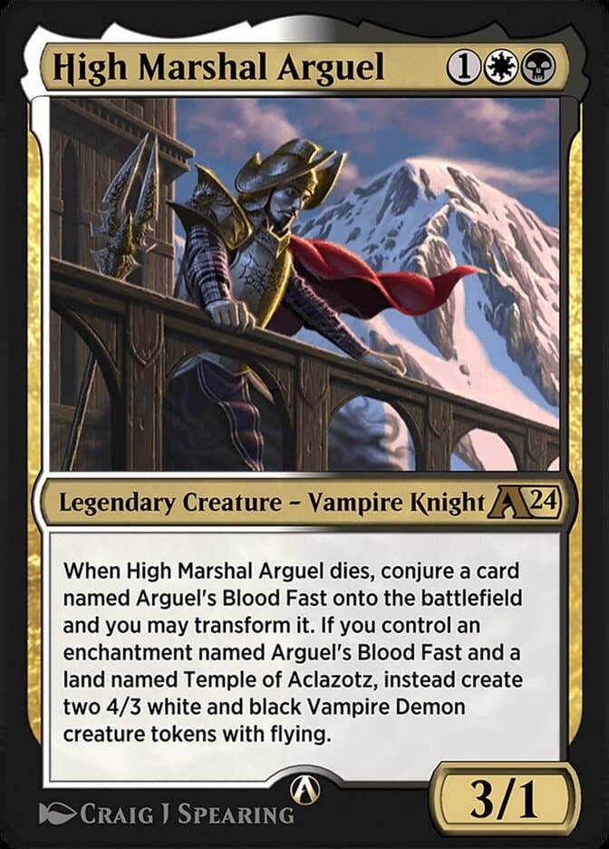 High Marshal Arguel — Alchemy: Ixalan