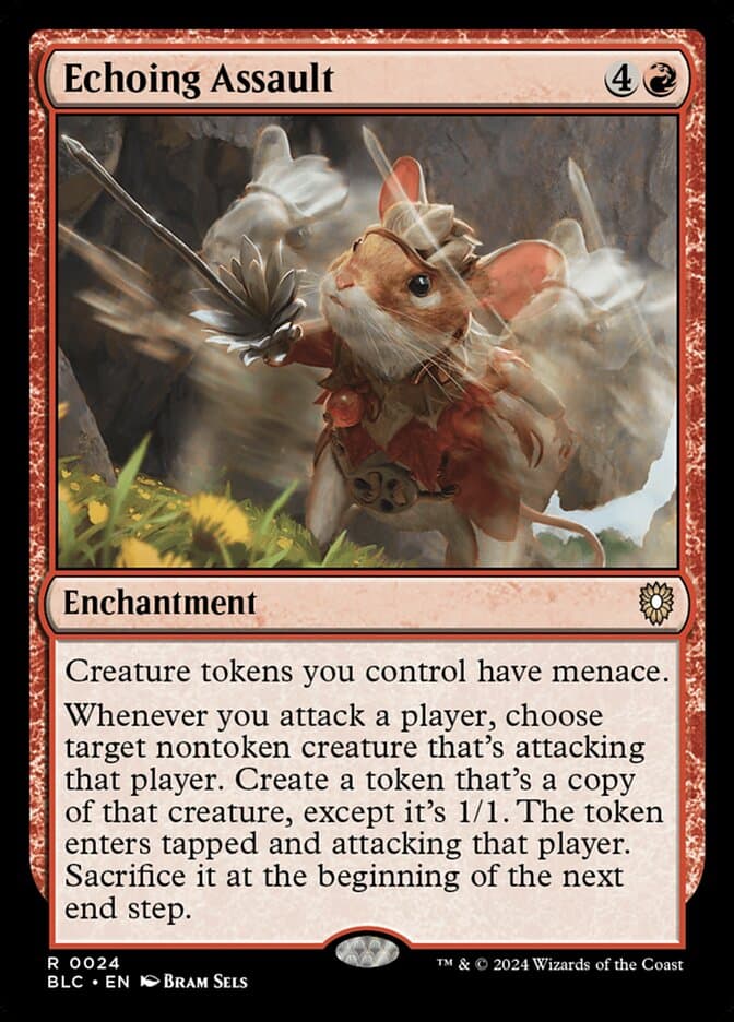 Echoing Assault — Bloomburrow Commander