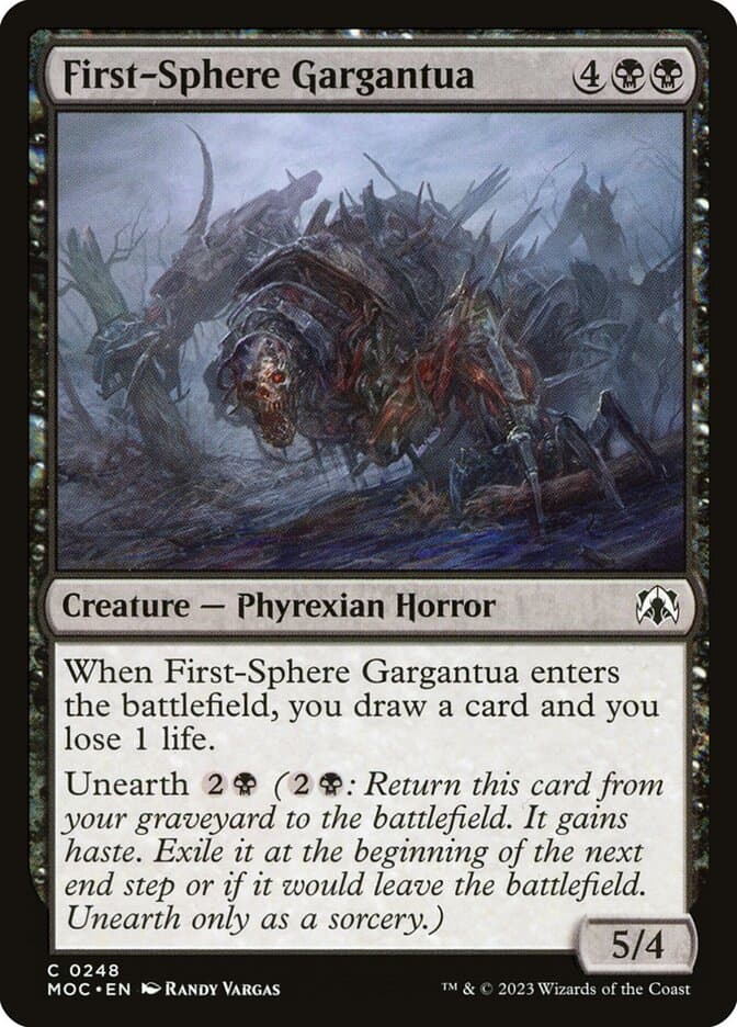 First-Sphere Gargantua — March of the Machine Commander