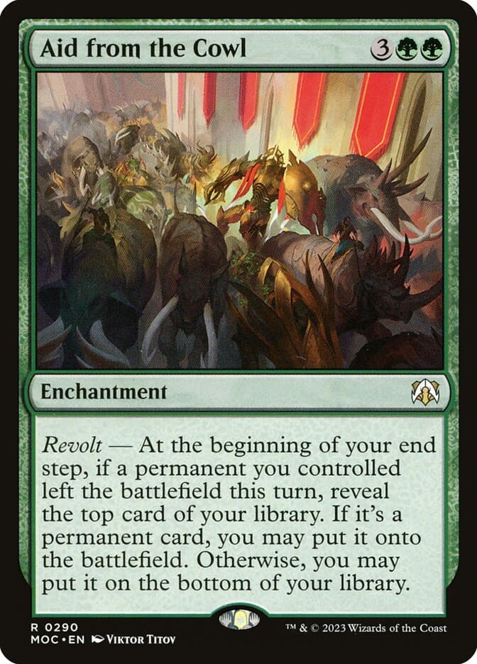 Aid from the Cowl — March of the Machine Commander