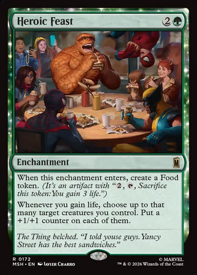Heroic Feast — Marvel Super Heroes