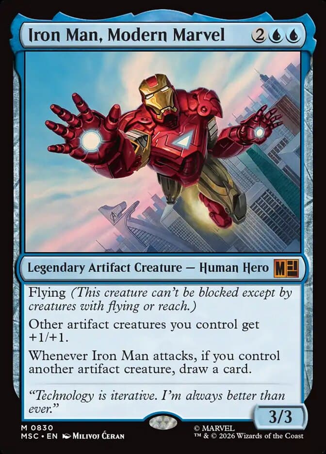Iron Man, Modern Marvel — Marvel Super Heroes Commander