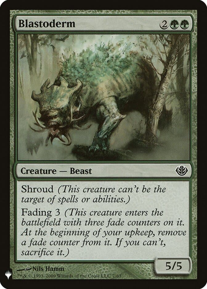 Blastoderm — The List