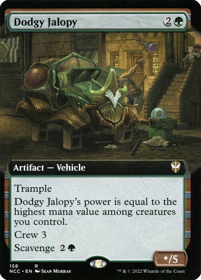 Dodgy Jalopy — New Capenna Commander