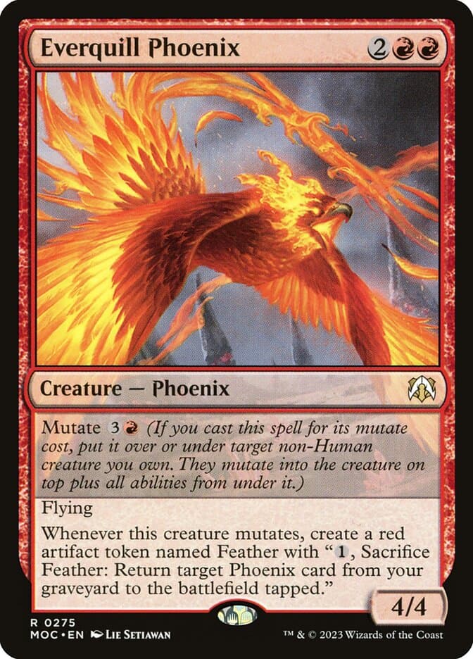 Everquill Phoenix — March of the Machine Commander