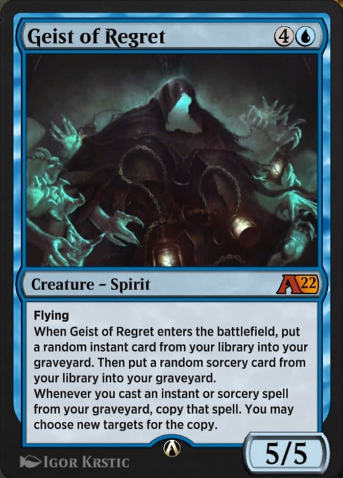 Geist of Regret — Alchemy: Innistrad