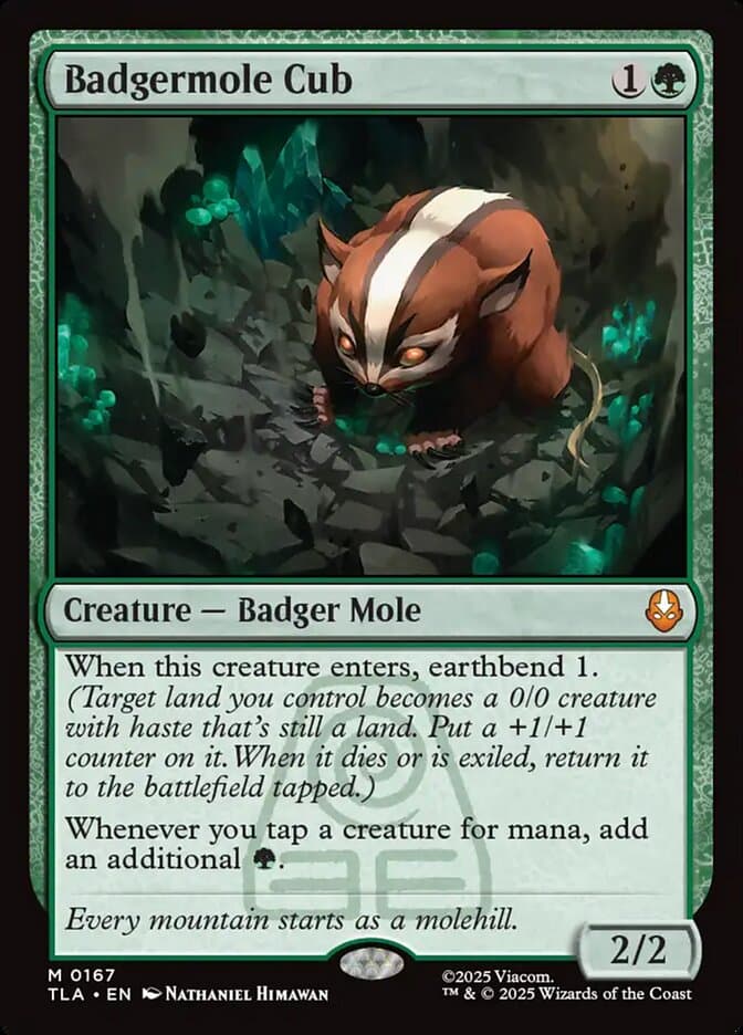 Badgermole Cub — Avatar: The Last Airbender