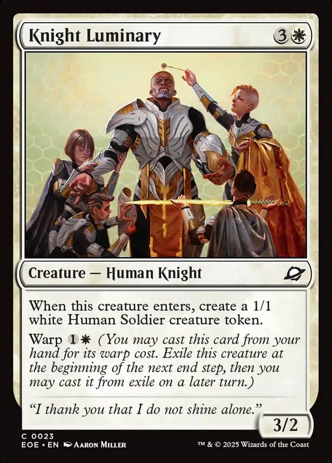 Knight Luminary — Edge of Eternities
