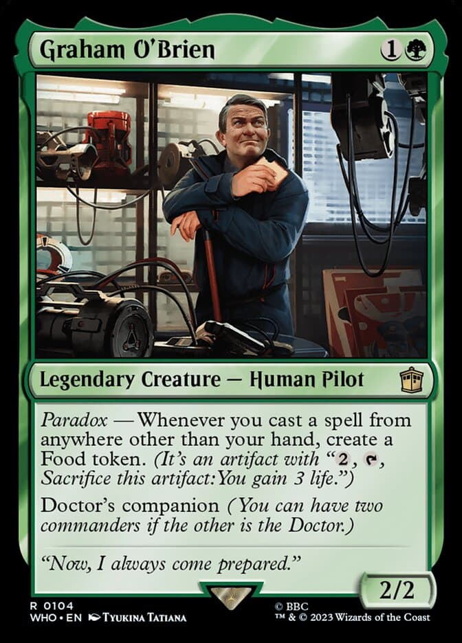 Graham O'Brien — Doctor Who