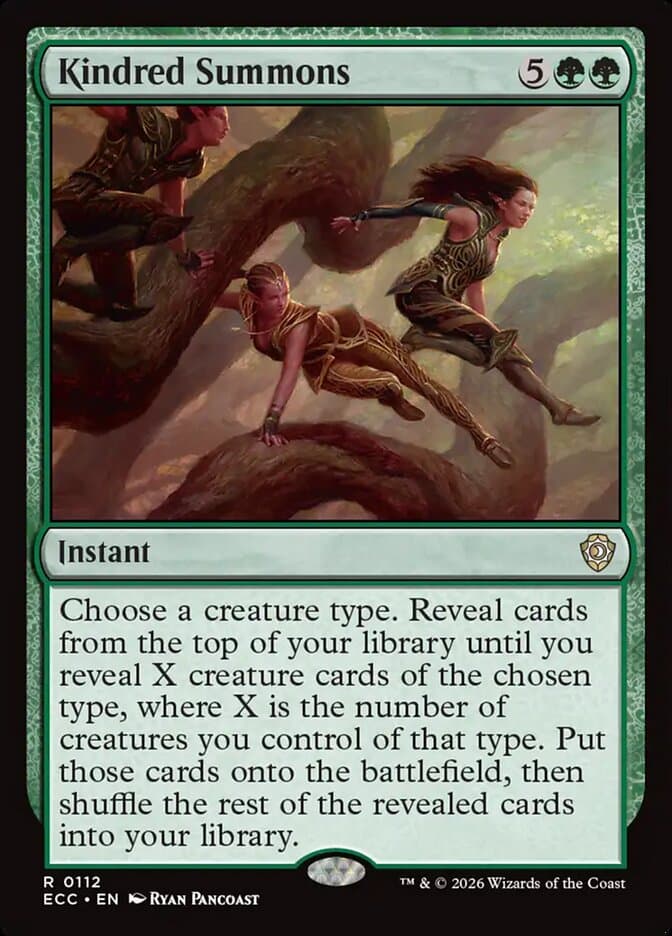 Kindred Summons — Lorwyn Eclipsed Commander