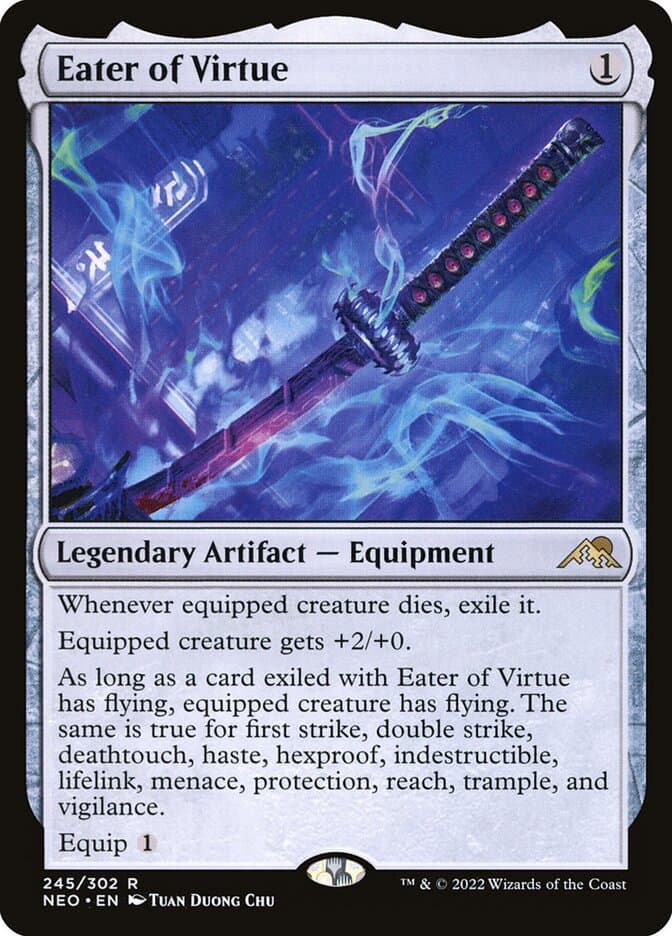 Eater of Virtue — Kamigawa: Neon Dynasty