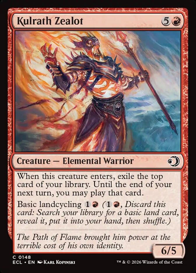 Kulrath Zealot — Lorwyn Eclipsed
