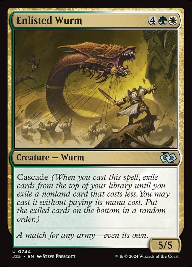 Enlisted Wurm — Foundations Jumpstart