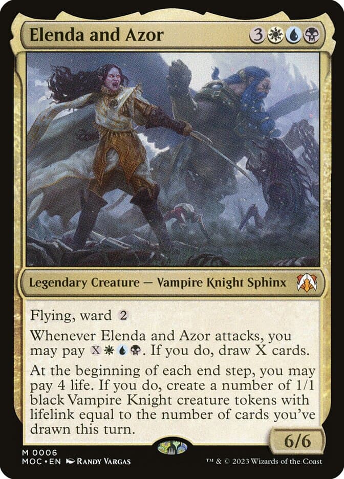 Elenda and Azor — March of the Machine Commander