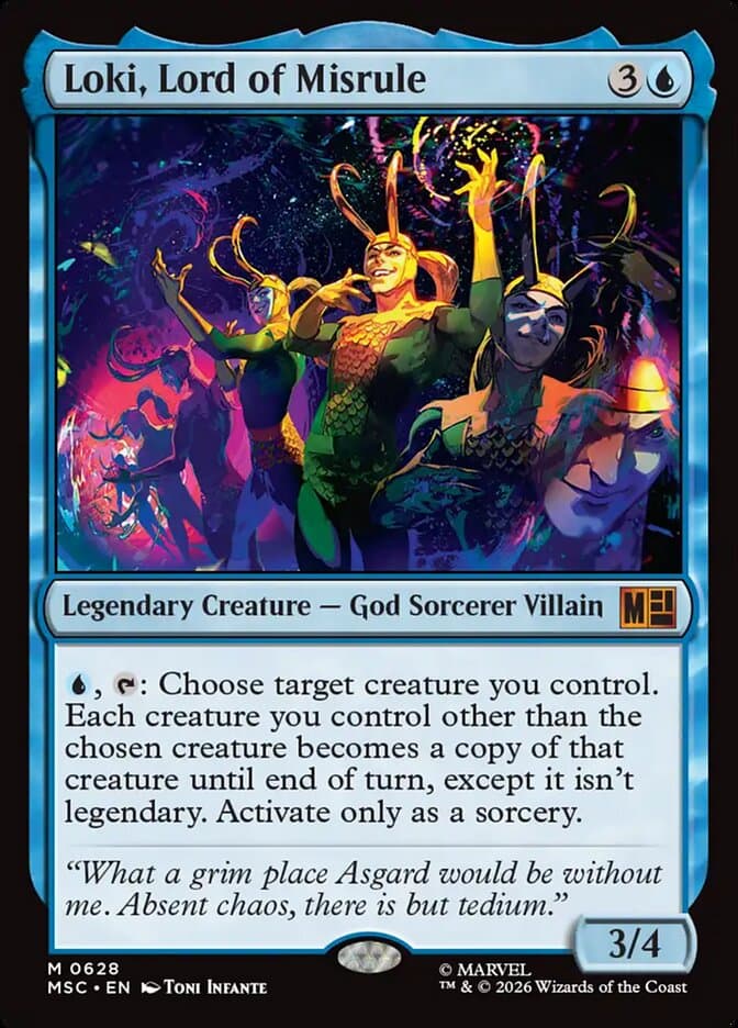 Loki, Lord of Misrule — Marvel Super Heroes Commander