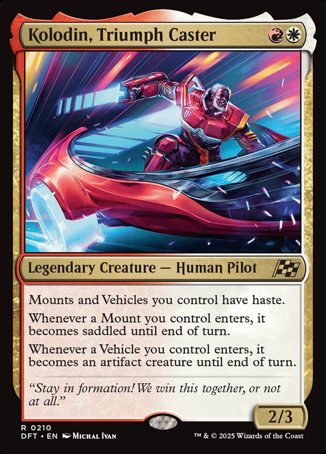 Kolodin, Triumph Caster — Aetherdrift
