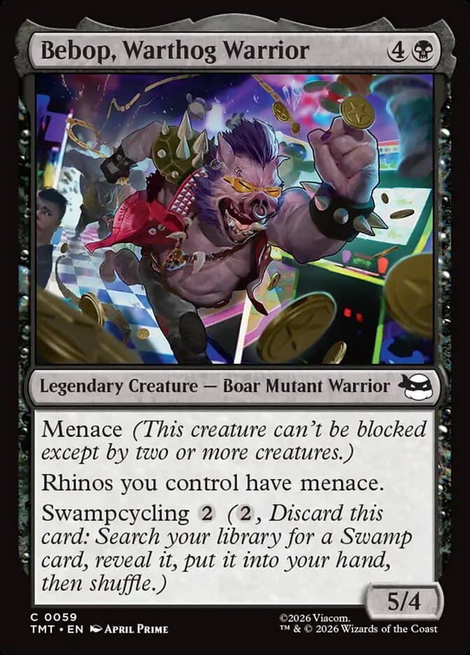 Bebop, Warthog Warrior — Teenage Mutant Ninja Turtles