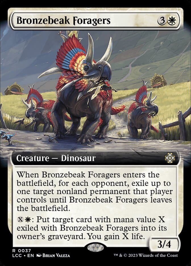 Bronzebeak Foragers — The Lost Caverns of Ixalan Commander