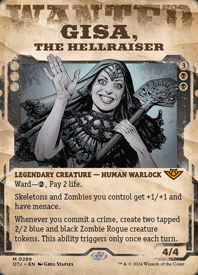 Gisa, the Hellraiser — Outlaws of Thunder Junction