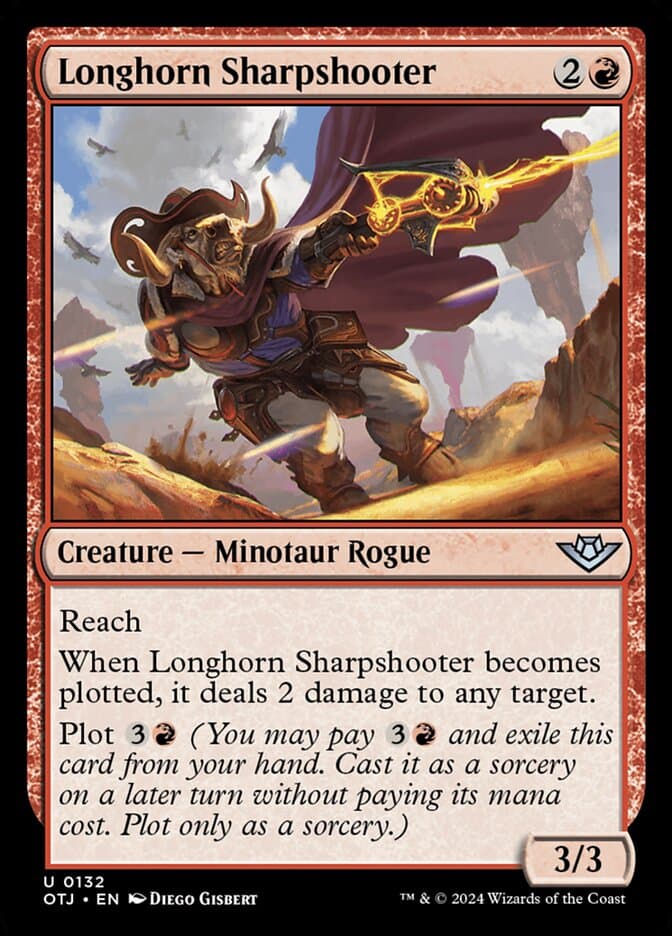 Longhorn Sharpshooter — Outlaws of Thunder Junction