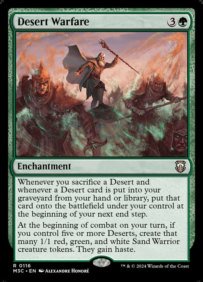 Desert Warfare — Modern Horizons 3 Commander