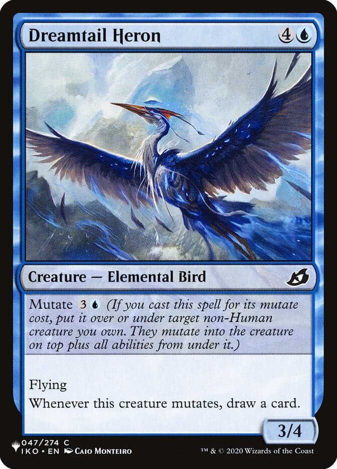 Dreamtail Heron — The List