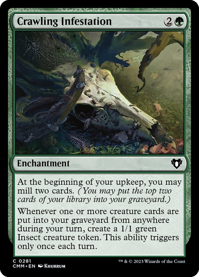 Crawling Infestation — Commander Masters