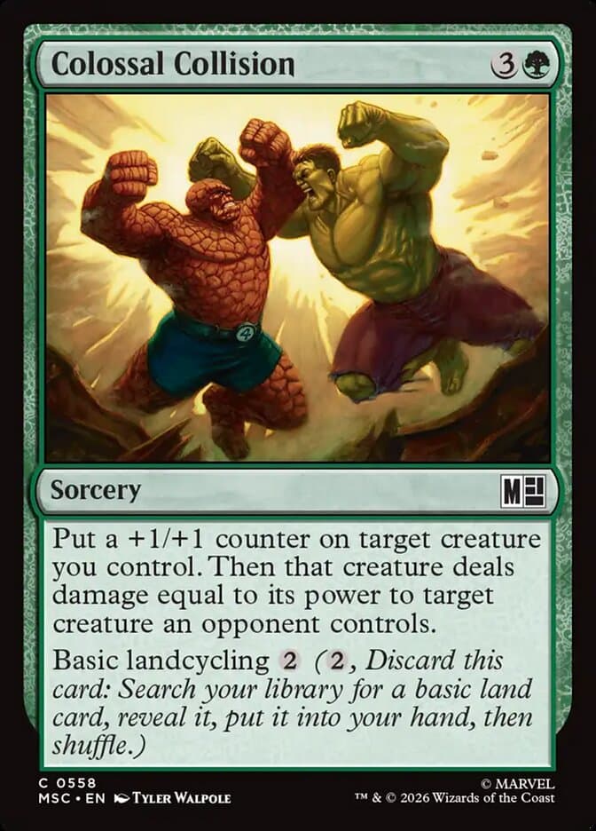Colossal Collision — Marvel Super Heroes Commander
