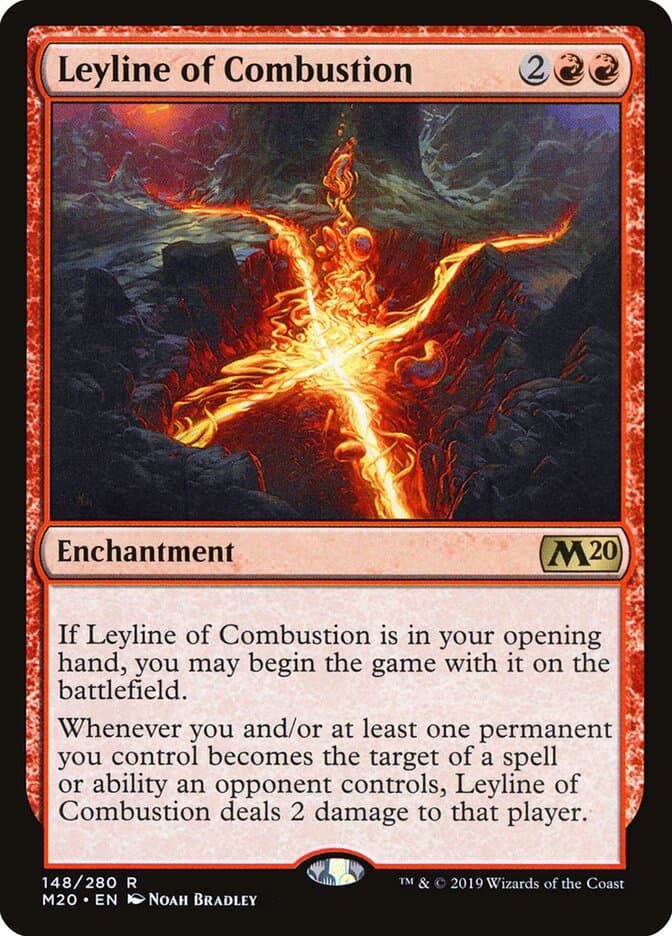 Leyline of Combustion — Core Set 2020