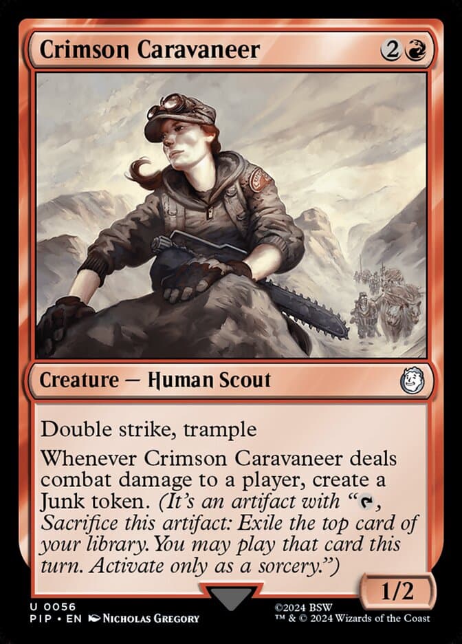 Crimson Caravaneer — Fallout